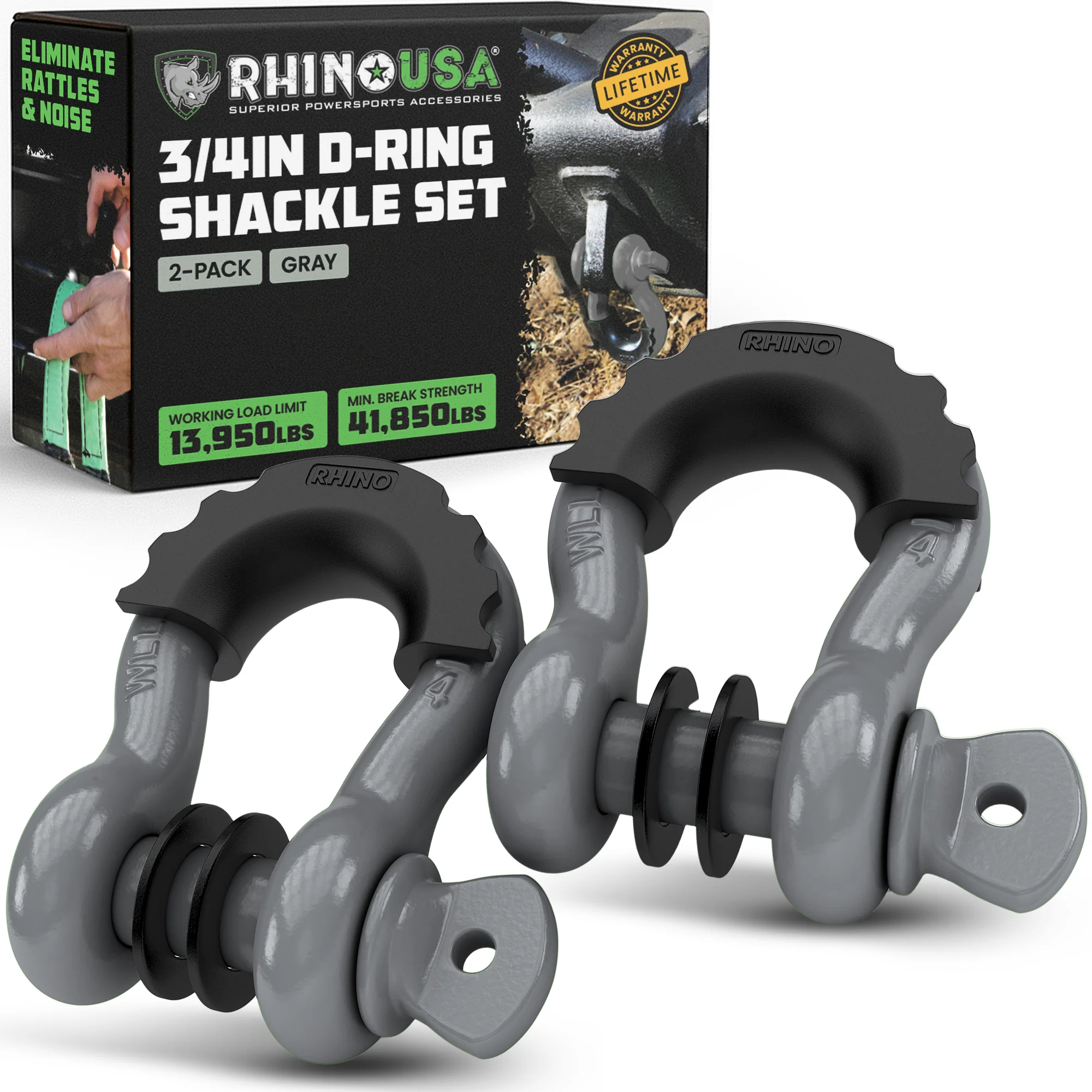 3/4" D-Ring Shackle Set (2-Pack) - Image 36