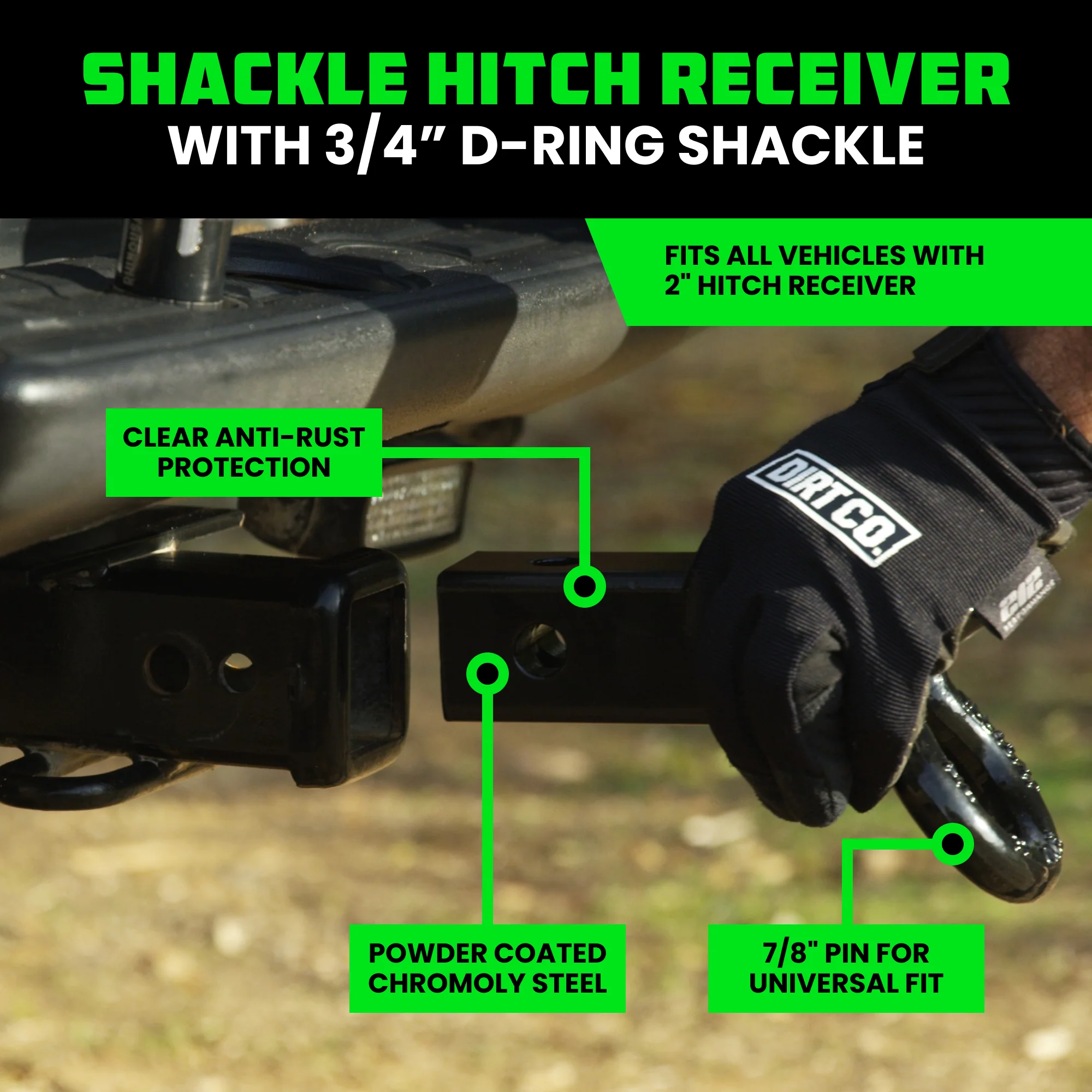2" Shackle Hitch Receiver - Image 15